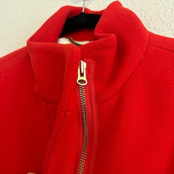 J Crew Cacoon Italian stadium wool coat. Looks brand new !! Christmas time!! - Picture 8 of 11